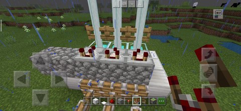 我的世界激光门怎么做