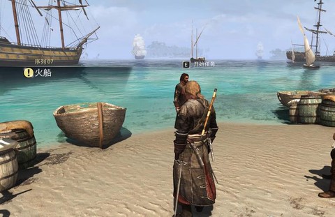 刺客信条3如何升级船