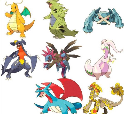 神奇宝贝都有什么精灵