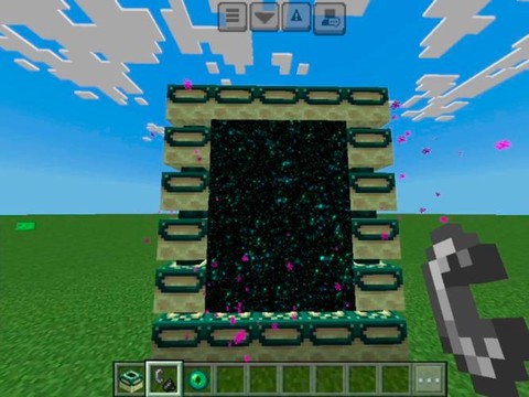 我的世界pe末地传送门怎么做[图2]