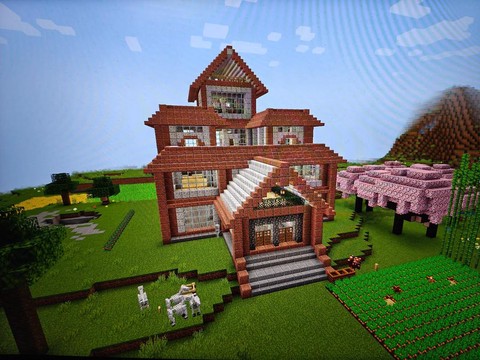 我的世界如何造大房子