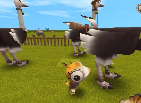 迷你世界野生鸵鸟怎么驯服[图2]