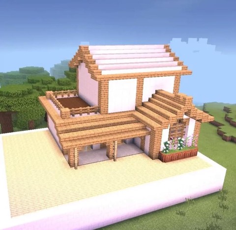 我的世界怎么建大别墅