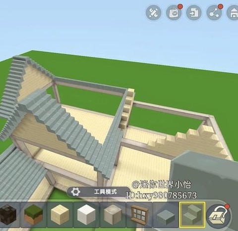 迷你世界怎么做隐藏房子[图1]