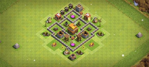 部落冲突4本怎么防御[图1]