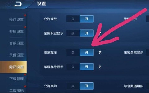 王者荣耀怎么查看贵族[图1]