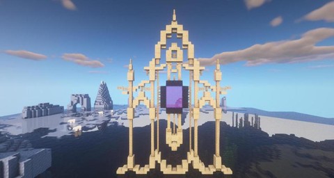 我的世界天堂什么样